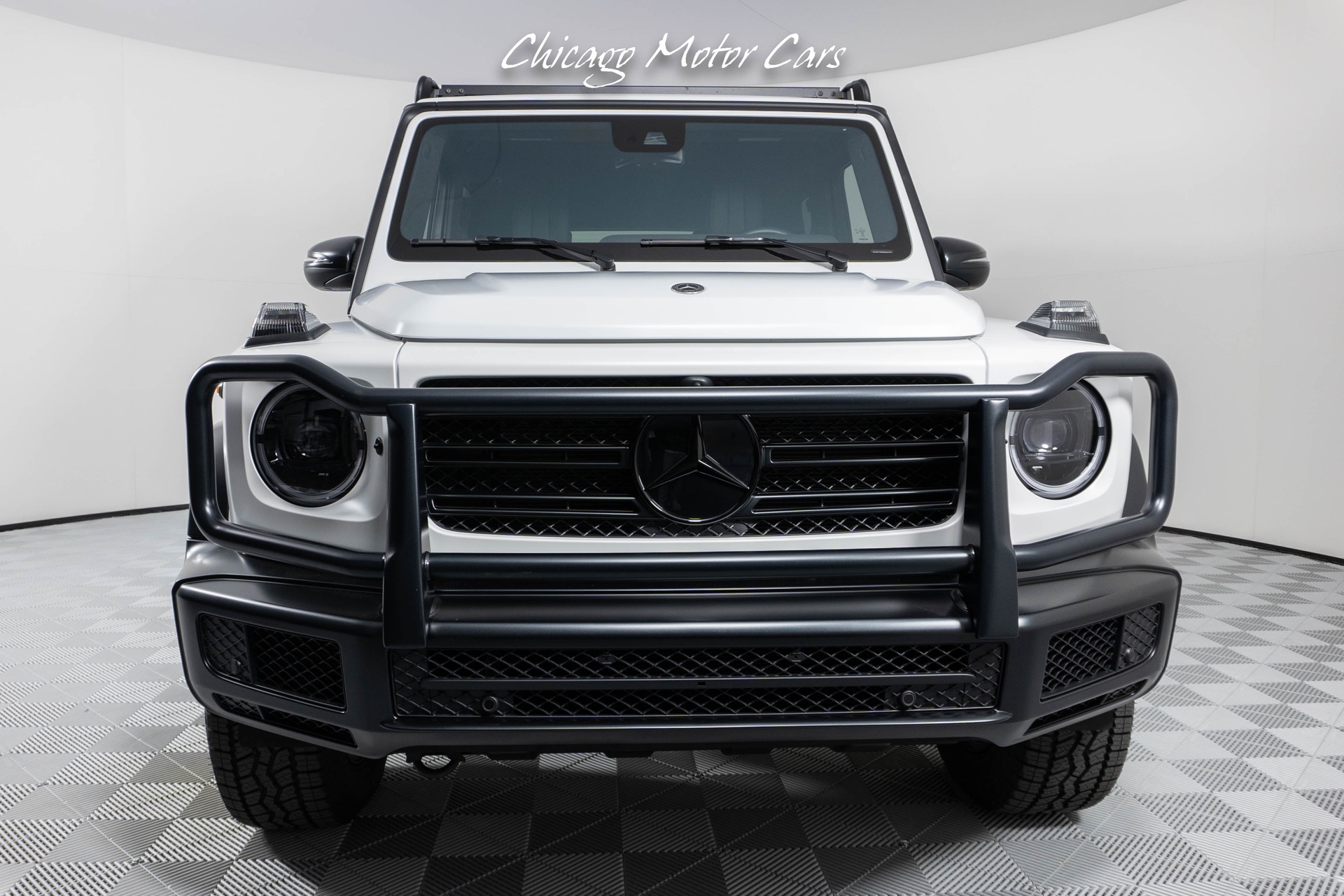 Used-2022-Mercedes-Benz-G-Class-G-550-Rare-Professional-Line-1-of-100-made-Factory-Matte-White