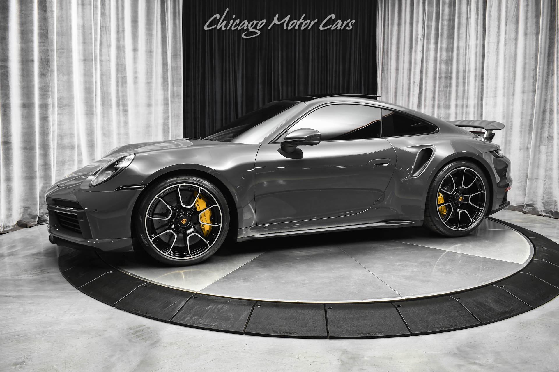 Used 2021 Porsche 911 Turbo S Coupe Pts Slate Gray Burmester Audio