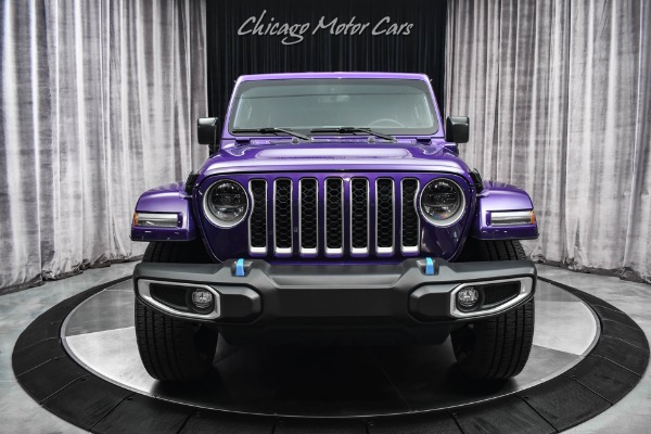 Used-2023-Jeep-Wrangler-Unlimited-Sahara-4xe-SUV-Limited-Edition-Purple-Reign-Color-Cold-Weather-Package