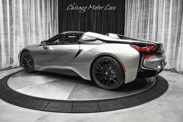 Used-2019-BMW-i8-Roadster-Convertible-Individual-Donington-Grey-BMW-Laserlight-LOW-Miles