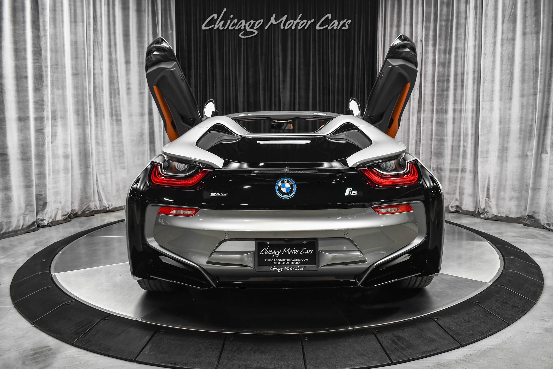 Used-2019-BMW-i8-Roadster-Convertible-Individual-Donington-Grey-BMW-Laserlight-LOW-Miles