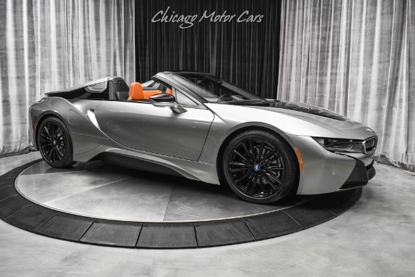 Used-2019-BMW-i8-Roadster-Convertible-Individual-Donington-Grey-BMW-Laserlight-LOW-Miles