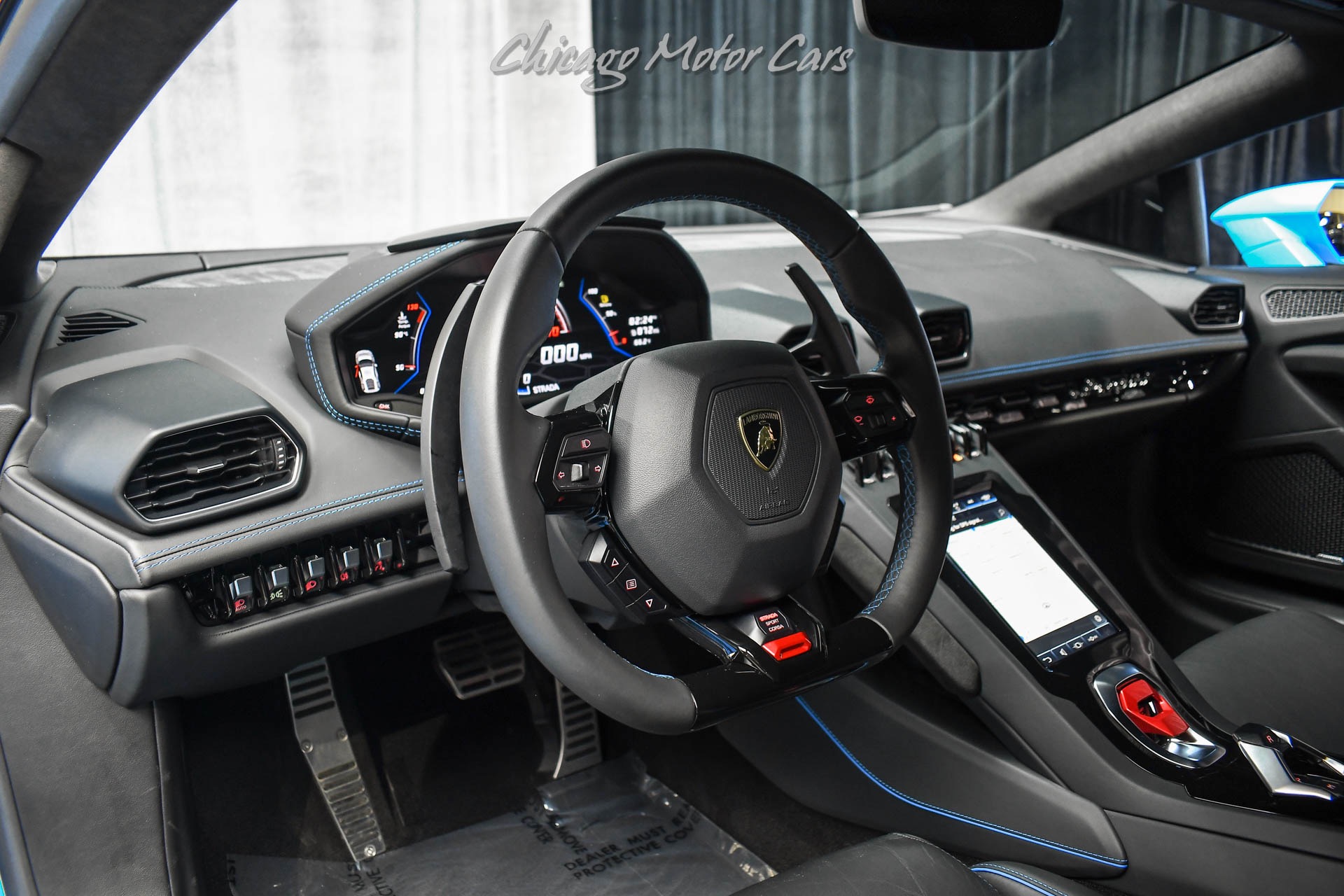 Used 2021 Lamborghini Huracan LP610-2 EVO Coupe RARE Blu Cepheus ...
