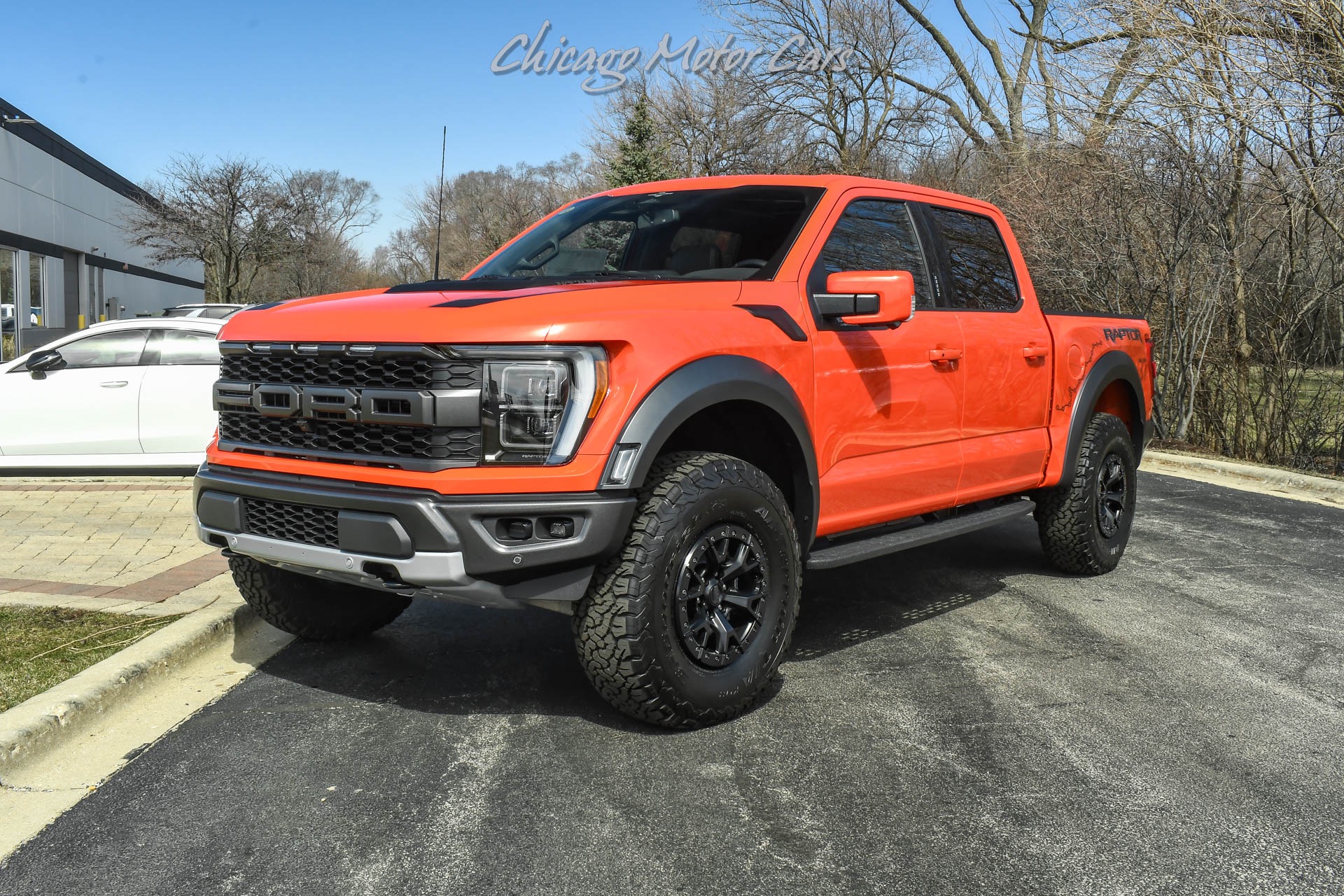 Used 2023 FORD F150 Raptor 37 PERFORMANCE PACKAGE! MOONROOF! ORANGE! For  Sale ($94,800)