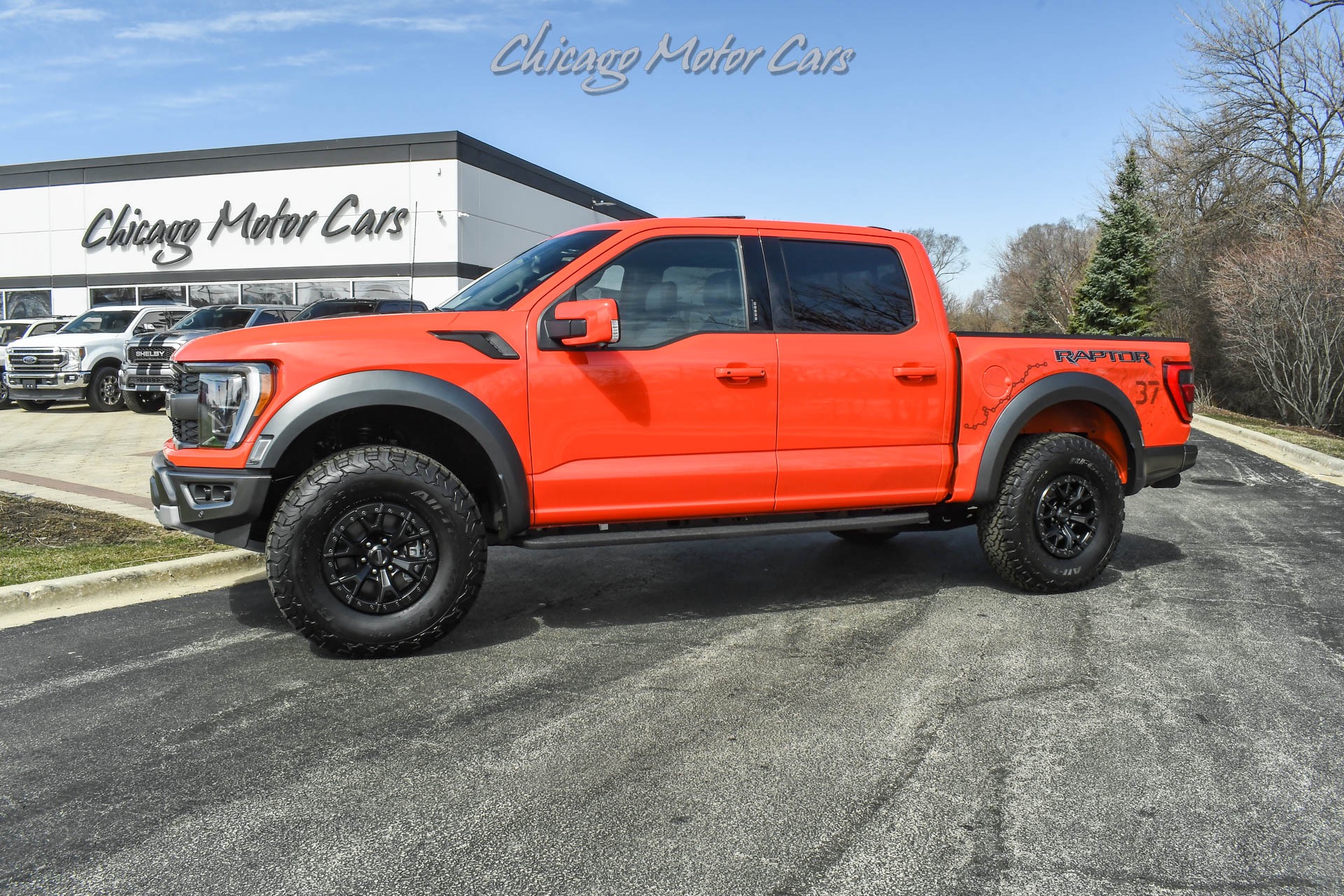 Ford Raptor Orange 2024 - Evie Oralee