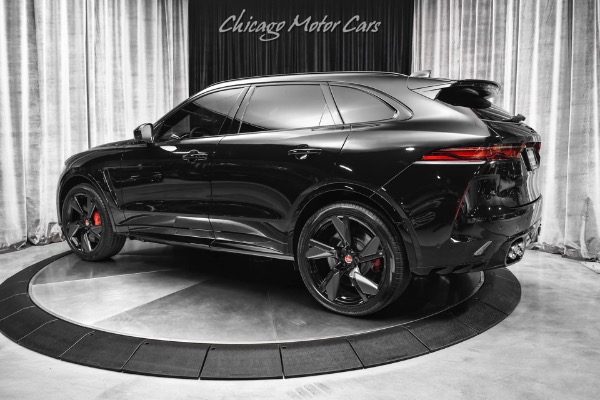 Used-2023-Jaguar-F-PACE-SVR-22-Inch-Wheels-Carbon-Fiber-Triple-Black-542HP-Panoramic-Roof-Loaded