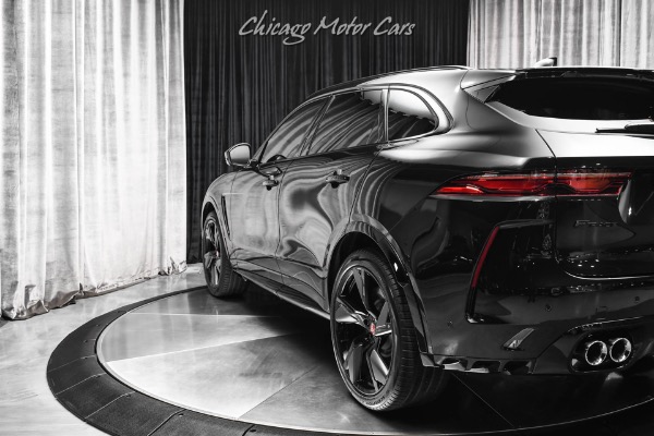 Used-2023-Jaguar-F-PACE-SVR-22-Inch-Wheels-Carbon-Fiber-Triple-Black-542HP-Panoramic-Roof-Loaded