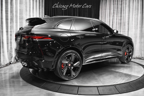 Used-2023-Jaguar-F-PACE-SVR-22-Inch-Wheels-Carbon-Fiber-Triple-Black-542HP-Panoramic-Roof-Loaded