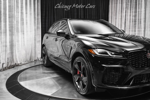 Used-2023-Jaguar-F-PACE-SVR-22-Inch-Wheels-Carbon-Fiber-Triple-Black-542HP-Panoramic-Roof-Loaded