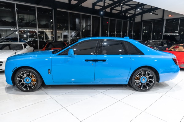 Used-2022-Rolls-Royce-Ghost-Black-Badge-Galileo-Blue-Bespoke-Interior-Original-MSRP-487k-LOADED