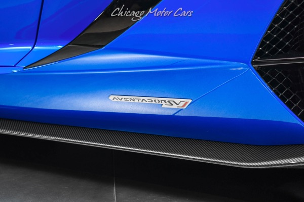 Used-2021-Lamborghini-Aventador-LP770-4-SVJ-Roadster-ONLY-1K-Miles-RARE-Color-Combo-TONS-of-Carbon