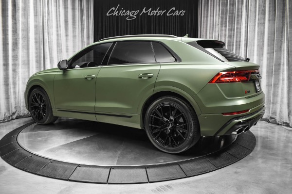 Used-2020-Audi-SQ8-40T-quattro-Prestige-SUV-Matte-Green-Wrap-Luxury-Pkg-HUGE-102K-MSRP