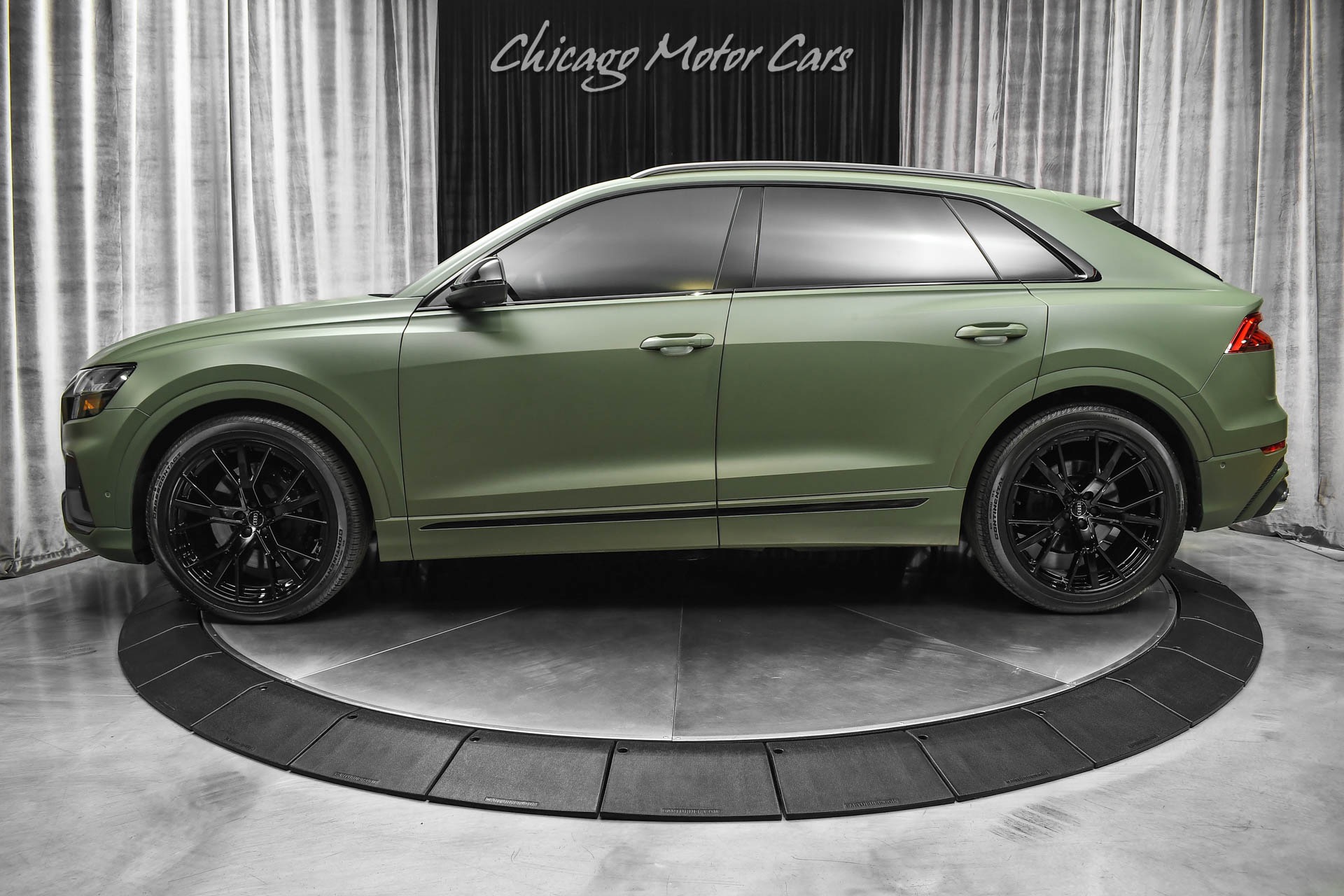 Used-2020-Audi-SQ8-40T-quattro-Prestige-SUV-Matte-Green-Wrap-Luxury-Pkg-HUGE-102K-MSRP