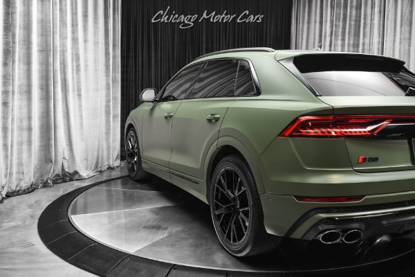 Used-2020-Audi-SQ8-40T-quattro-Prestige-SUV-Matte-Green-Wrap-Luxury-Pkg-HUGE-102K-MSRP