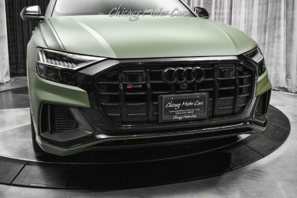 Used-2020-Audi-SQ8-40T-quattro-Prestige-SUV-Matte-Green-Wrap-Luxury-Pkg-HUGE-102K-MSRP