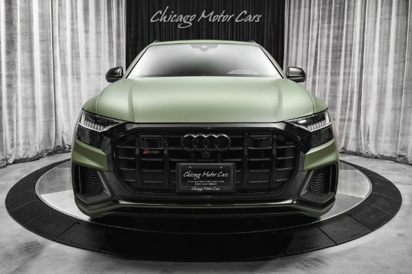 Used-2020-Audi-SQ8-40T-quattro-Prestige-SUV-Matte-Green-Wrap-Luxury-Pkg-HUGE-102K-MSRP