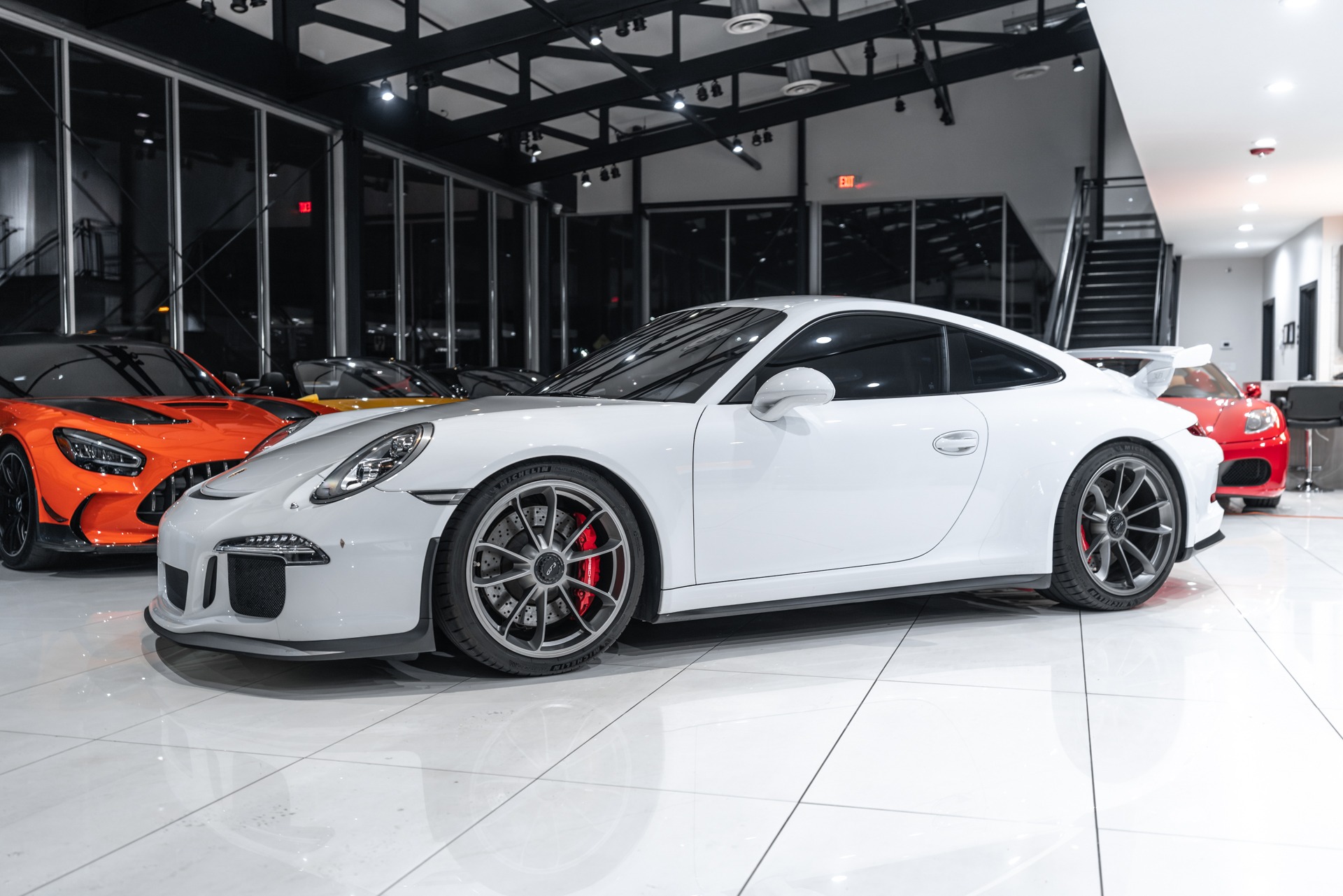 Used 2014 Porsche 911 GT3 Front Lift! Front Paint Protection Film ...