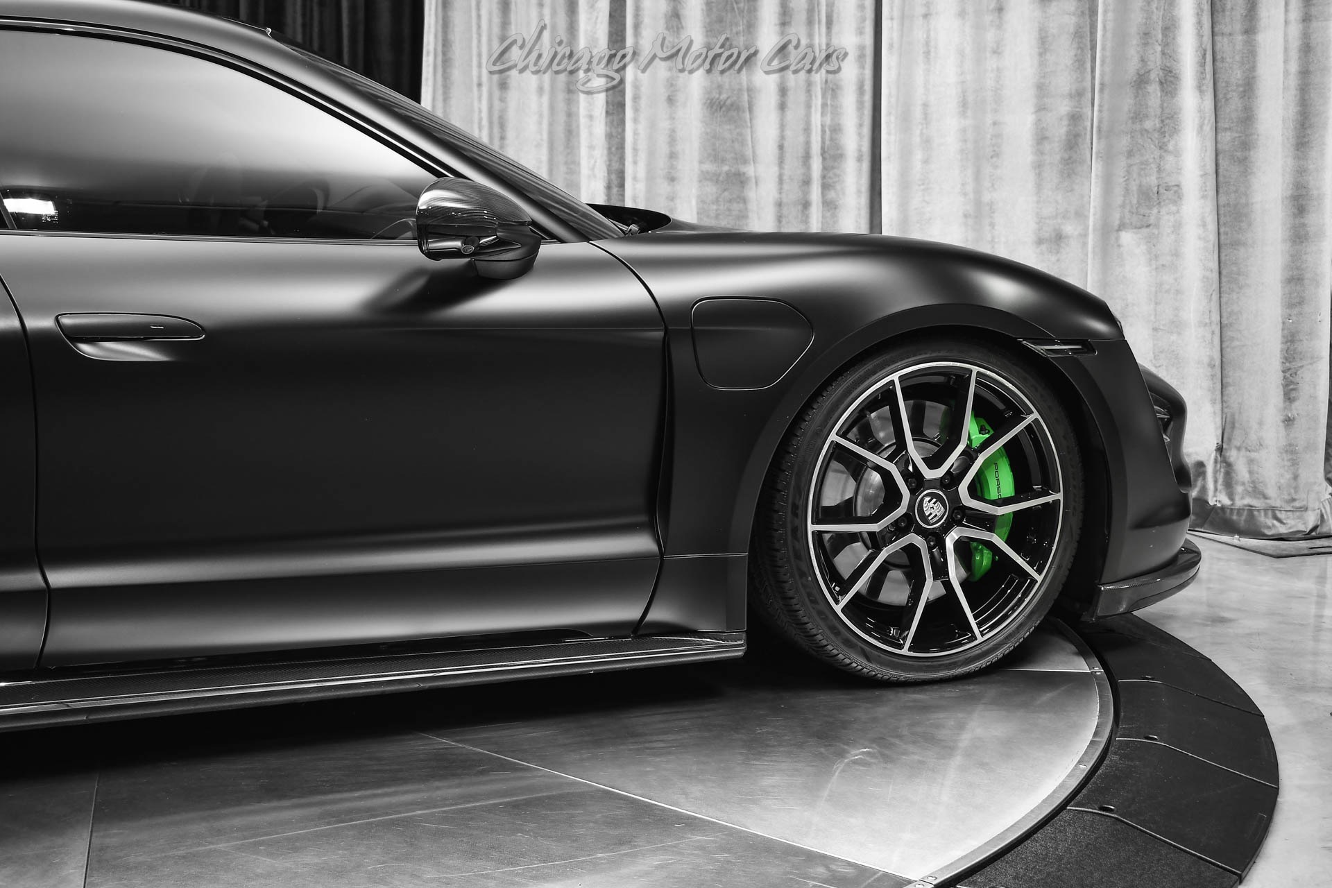 Used-2022-Porsche-Taycan-Turbo-Sedan-TechArt-Carbon-Fiber-Package-FULL-Body-Stealth-PPF-LOADED