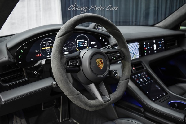 Used-2022-Porsche-Taycan-Turbo-Sedan-TechArt-Carbon-Fiber-Package-FULL-Body-Stealth-PPF-LOADED