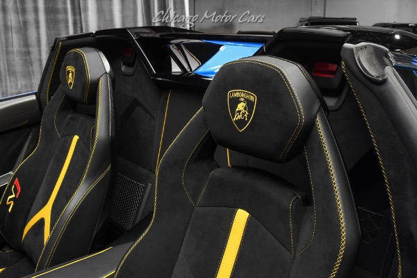 Used-2021-Lamborghini-Aventador-LP770-4-SVJ-Roadster-RARE-Blu-Nila-Paint-Electric-Seats-CERTIFIED