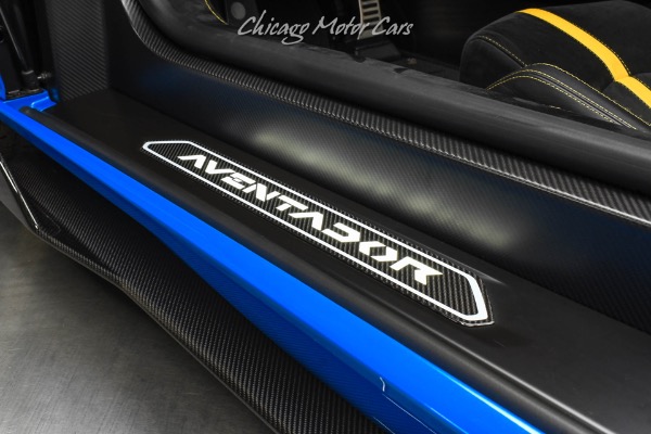 Used-2021-Lamborghini-Aventador-LP770-4-SVJ-Roadster-RARE-Blu-Nila-Paint-Electric-Seats-CERTIFIED