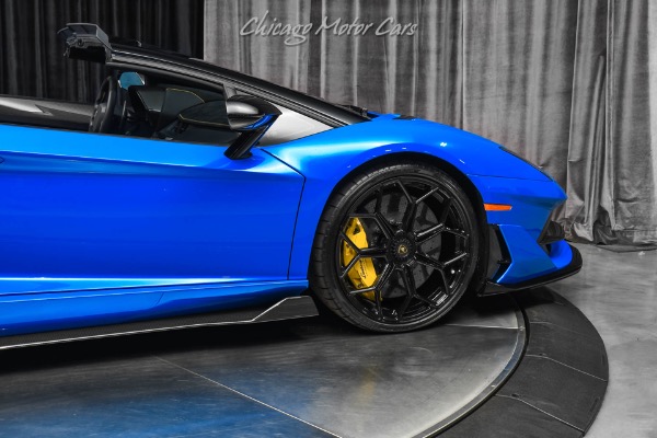 Used-2021-Lamborghini-Aventador-LP770-4-SVJ-Roadster-RARE-Blu-Nila-Paint-Electric-Seats-CERTIFIED