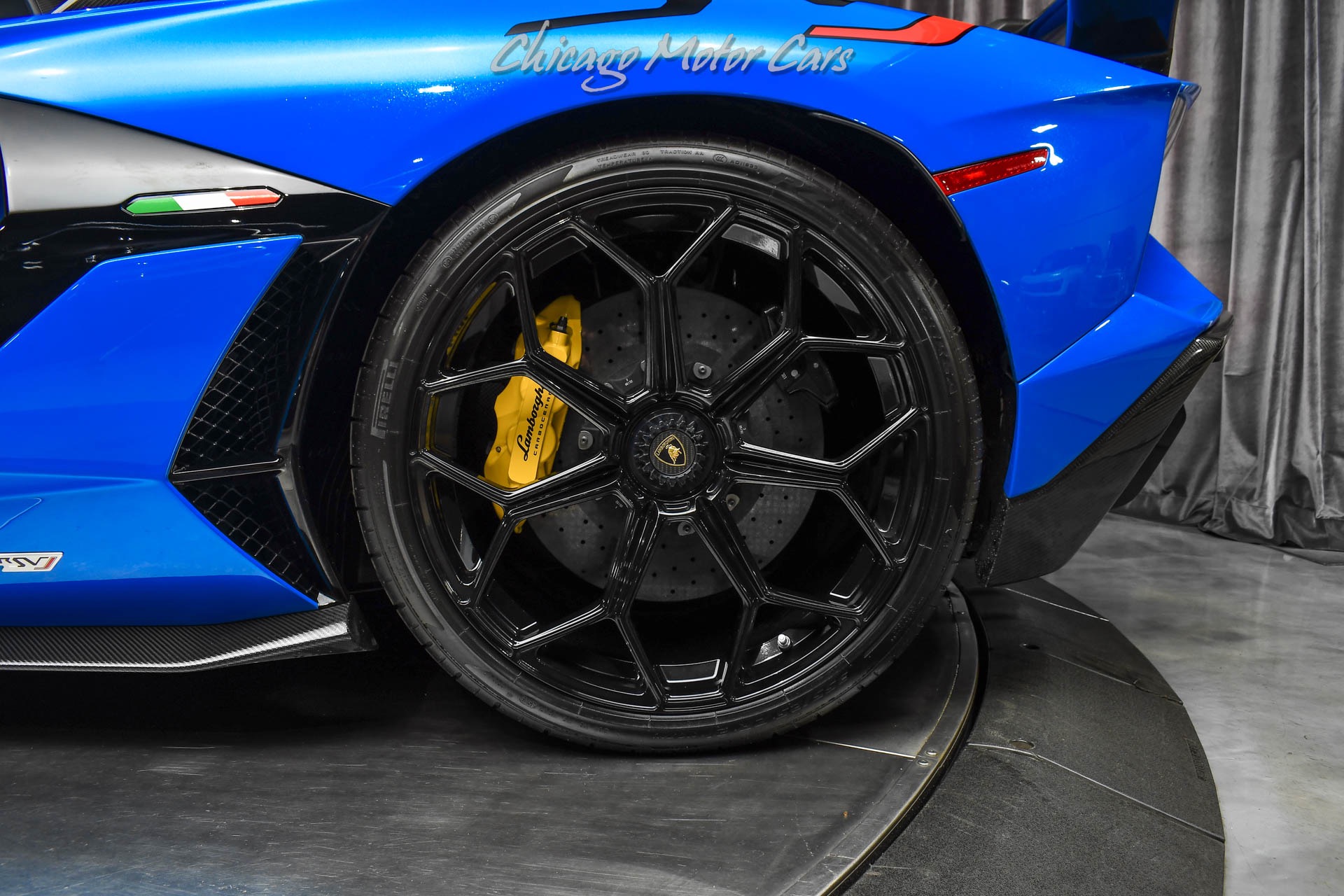 Used-2021-Lamborghini-Aventador-LP770-4-SVJ-Roadster-RARE-Blu-Nila-Paint-Electric-Seats-CERTIFIED