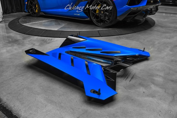 Used-2021-Lamborghini-Aventador-LP770-4-SVJ-Roadster-RARE-Blu-Nila-Paint-Electric-Seats-CERTIFIED