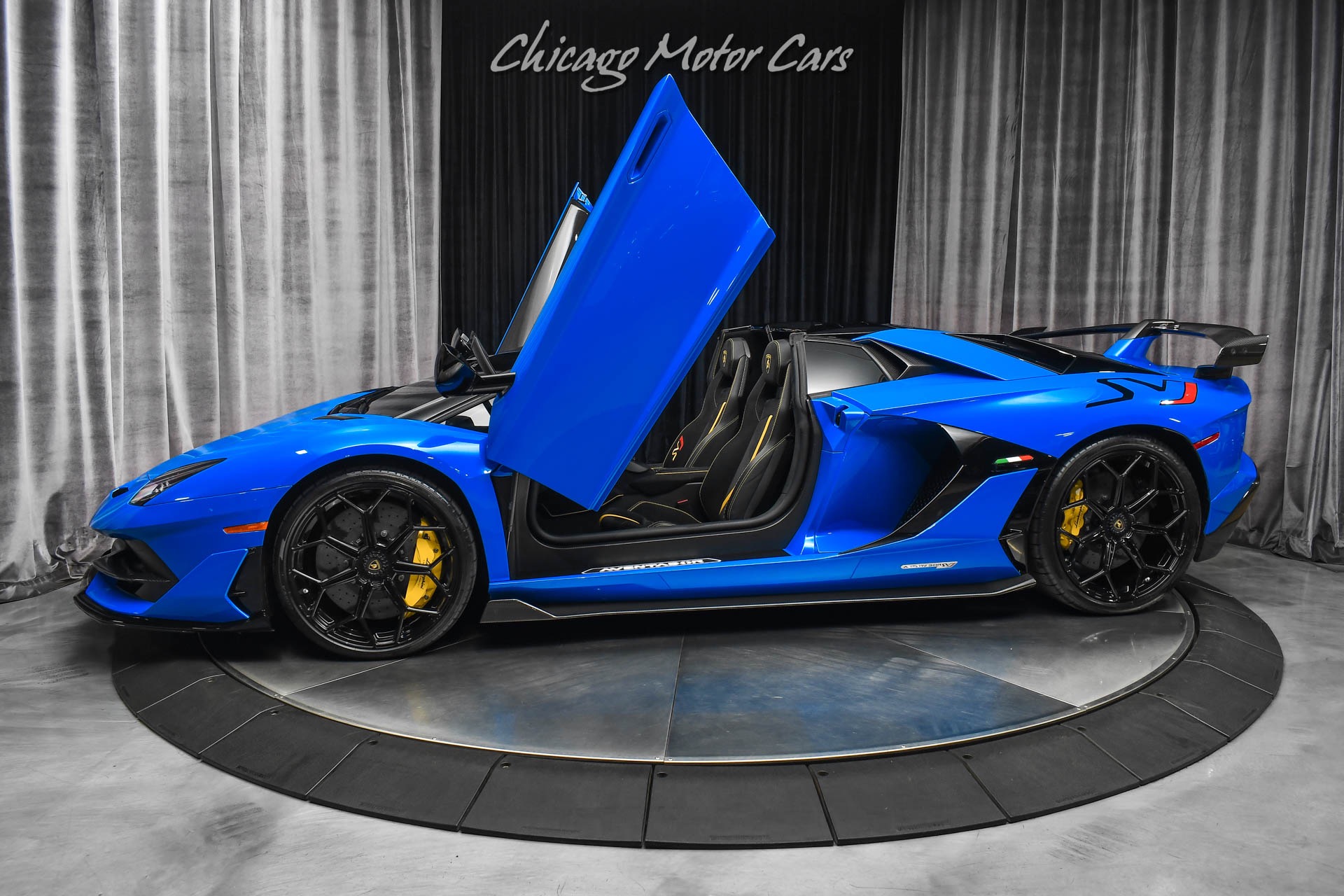 Used 2021 Lamborghini Aventador LP770-4 SVJ Roadster! RARE Blu Nila ...