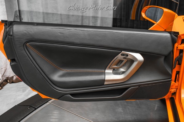 Used-2007-Lamborghini-Gallardo-Coupe-Arancio-Borealis-ONLY-11K-Miles-E-Gear-LOADED-with-Options