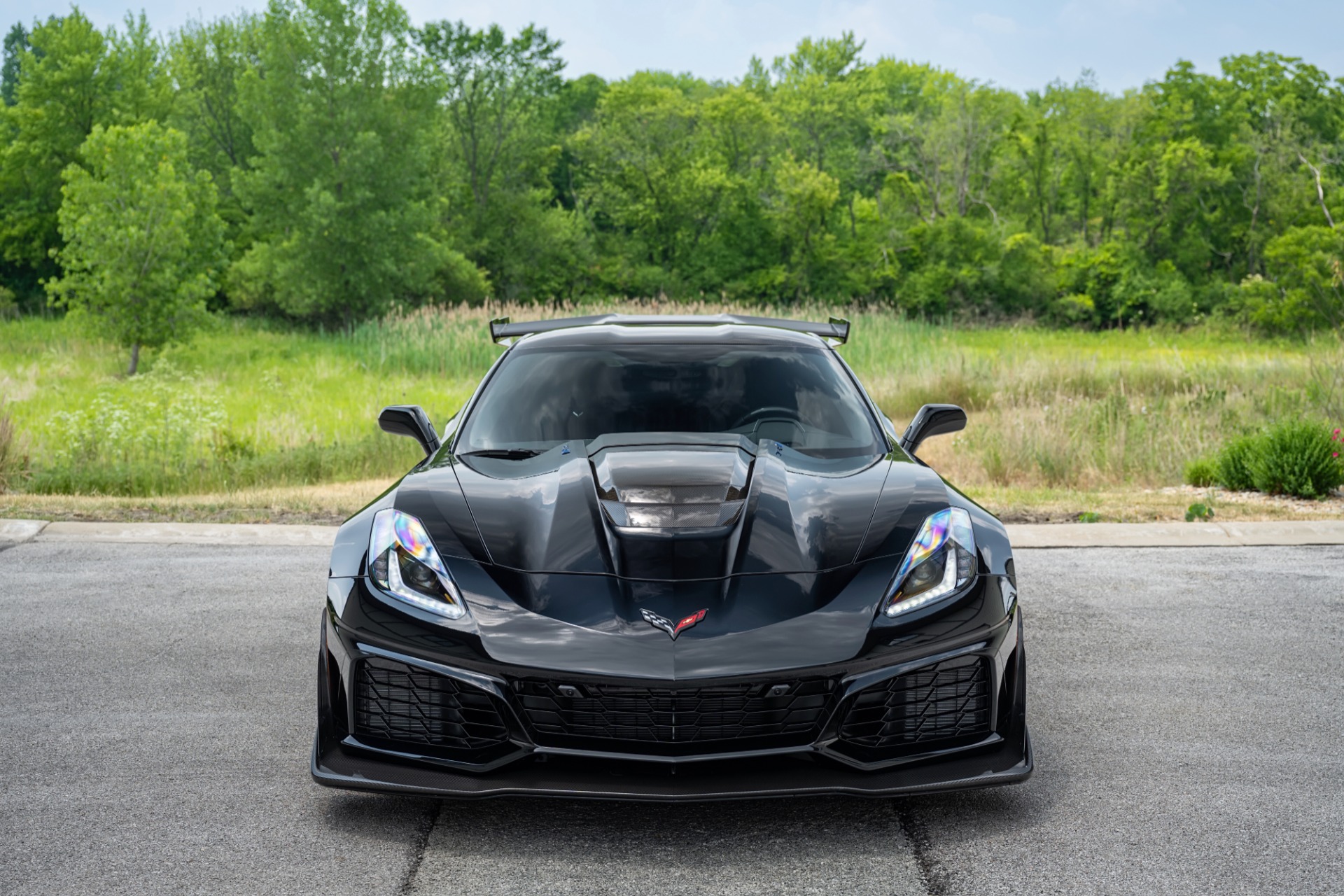 Used-2019-Chevrolet-Corvette-ZR1-3ZR-coupe-loaded-ZTK-TRACK-PACK-ONLY-376-ORIGINAL-MILES