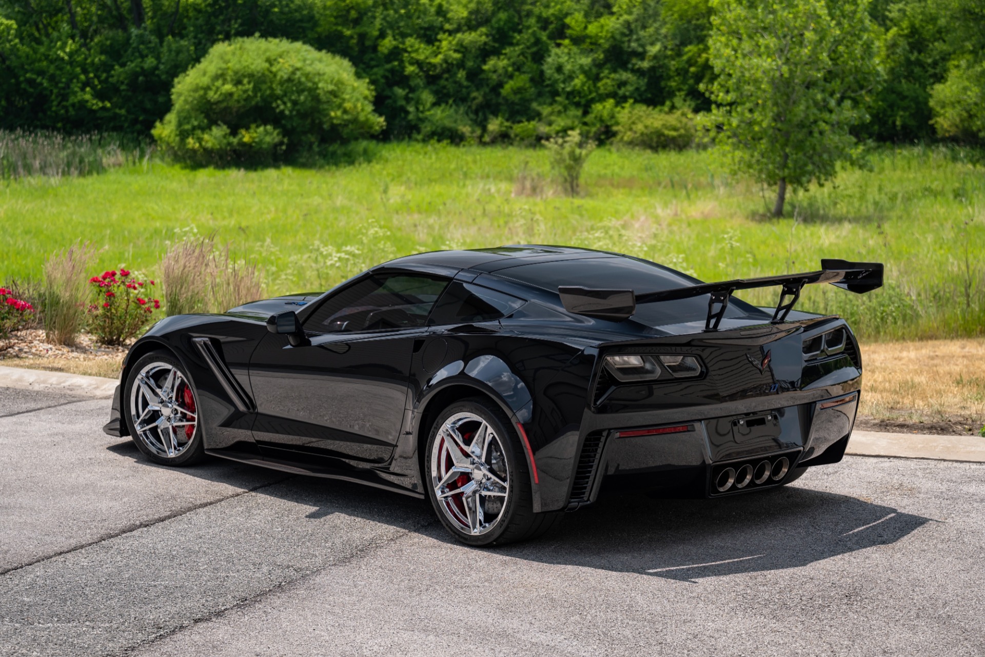 Used-2019-Chevrolet-Corvette-ZR1-3ZR-coupe-loaded-ZTK-TRACK-PACK-ONLY-376-ORIGINAL-MILES