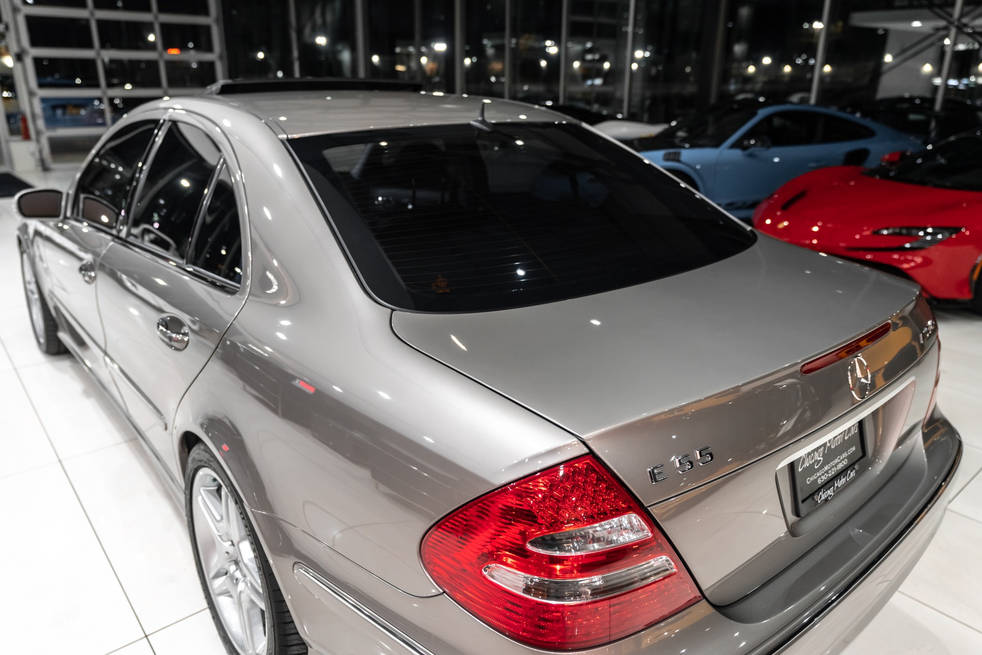 Used-2005-Mercedes-Benz-E-Class-E-55-AMG-Sedan-LOW-Miles-Supercharged-V8-Lighting-Pkg-EXCELLENT-Condition