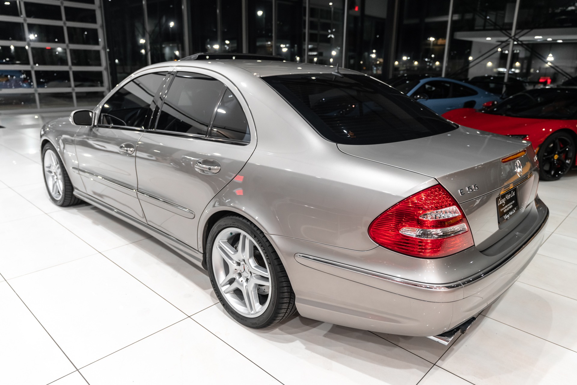 Used-2005-Mercedes-Benz-E-Class-E-55-AMG-Sedan-LOW-Miles-Supercharged-V8-Lighting-Pkg-EXCELLENT-Condition