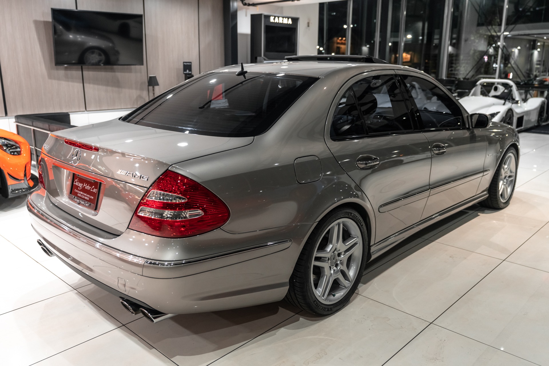 Used-2005-Mercedes-Benz-E-Class-E-55-AMG-Sedan-LOW-Miles-Supercharged-V8-Lighting-Pkg-EXCELLENT-Condition