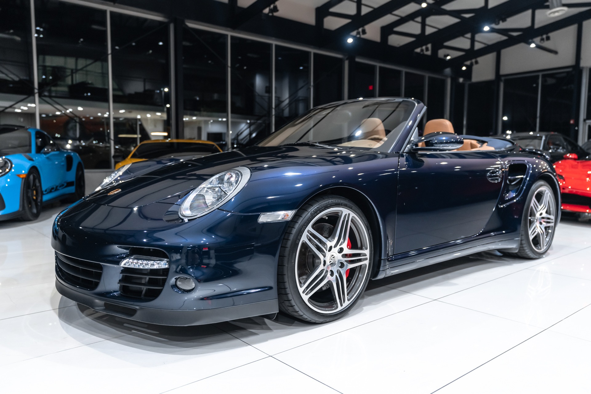 Used-2008-Porsche-911-Turbo-Cabriolet-6-Speed-Manual-ONLY-17k-Miles-Supple-Leather-STUNNING