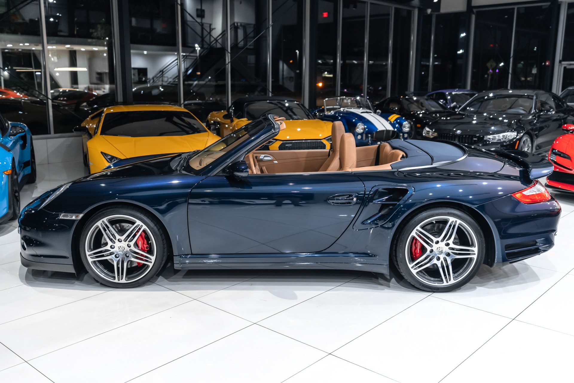 Used-2008-Porsche-911-Turbo-Cabriolet-6-Speed-Manual-ONLY-17k-Miles-Supple-Leather-STUNNING