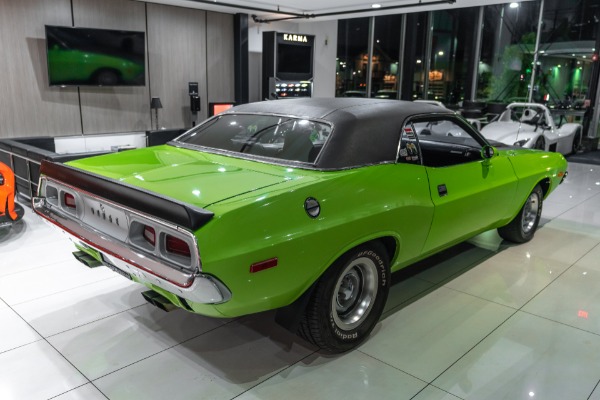 Used-1973-Dodge-Challenger-340-4-Barrel-Sub-Lime-Numbers-Matching-Car-Motor-Rebuild-Complete