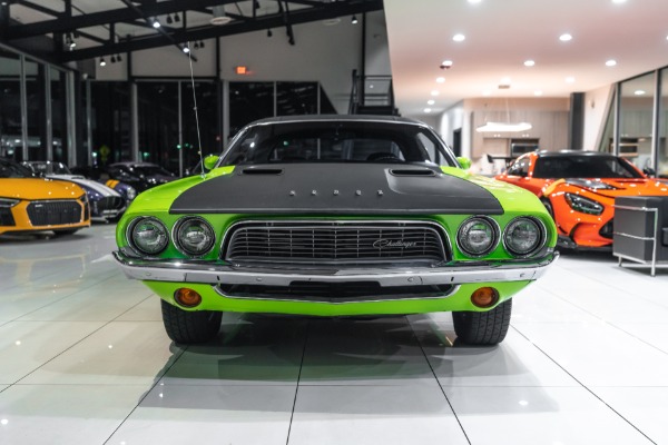 Used-1973-Dodge-Challenger-340-4-Barrel-Sub-Lime-Numbers-Matching-Car-Motor-Rebuild-Complete