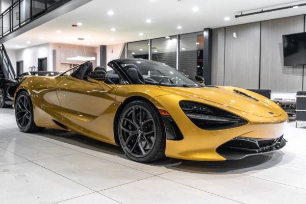 Used-2019-McLaren-720S-Spider-Luxury-Exterior-Carbon-Fiber-Pkg-Electrochomic-Roof-Just-Serviced