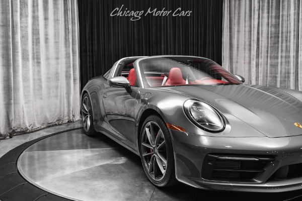 Used-2022-Porsche-911-Targa-4S-Hot-Combo-18-Way-Sport-Seats-Only-5k-miles-Sport-Chrono-Pkg