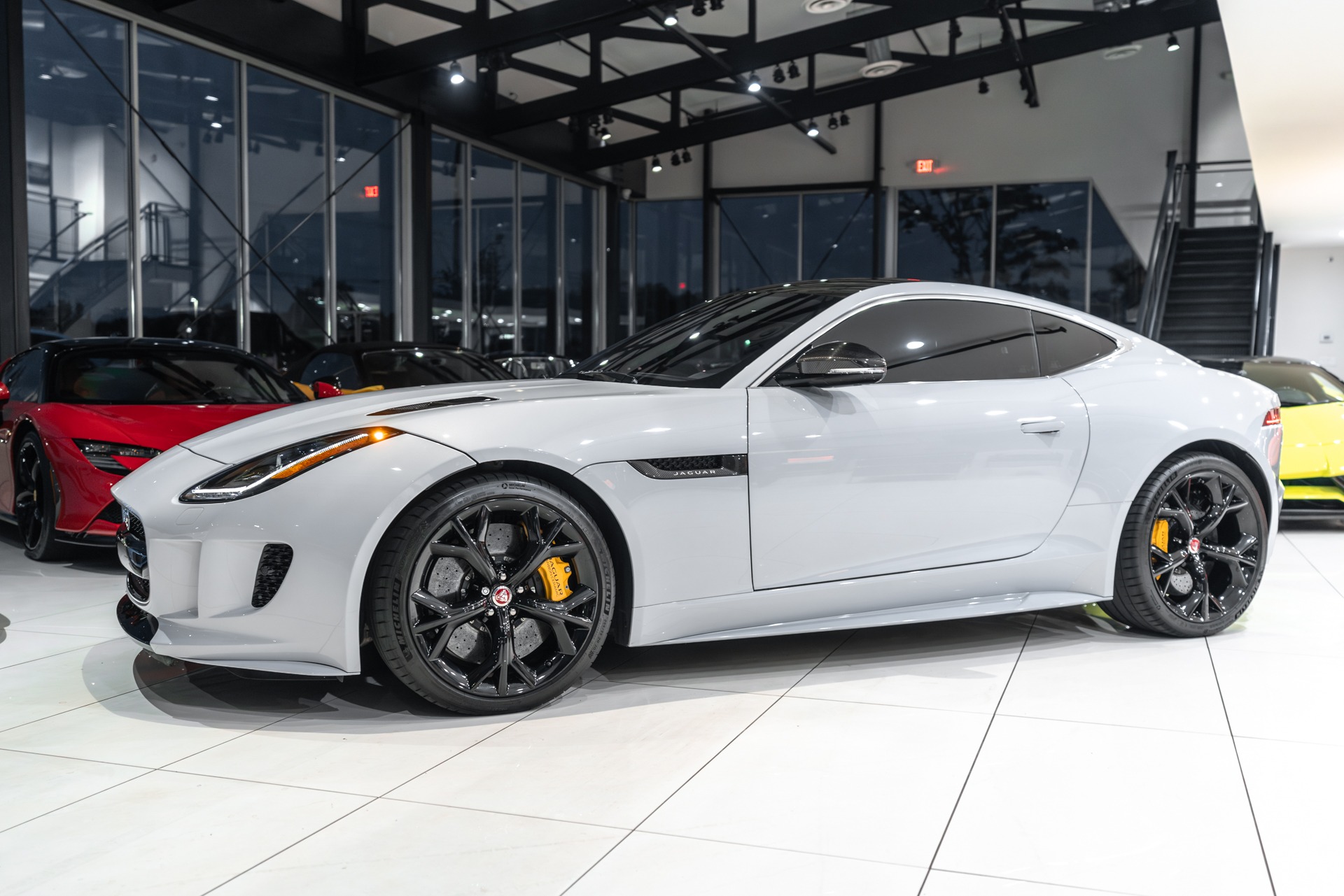 Used-2016-Jaguar-F-TYPE-R-Coupe-124K-MSRP-Carbon-Ceramic-Brakes-Carbon-Roof-Extended-Leather