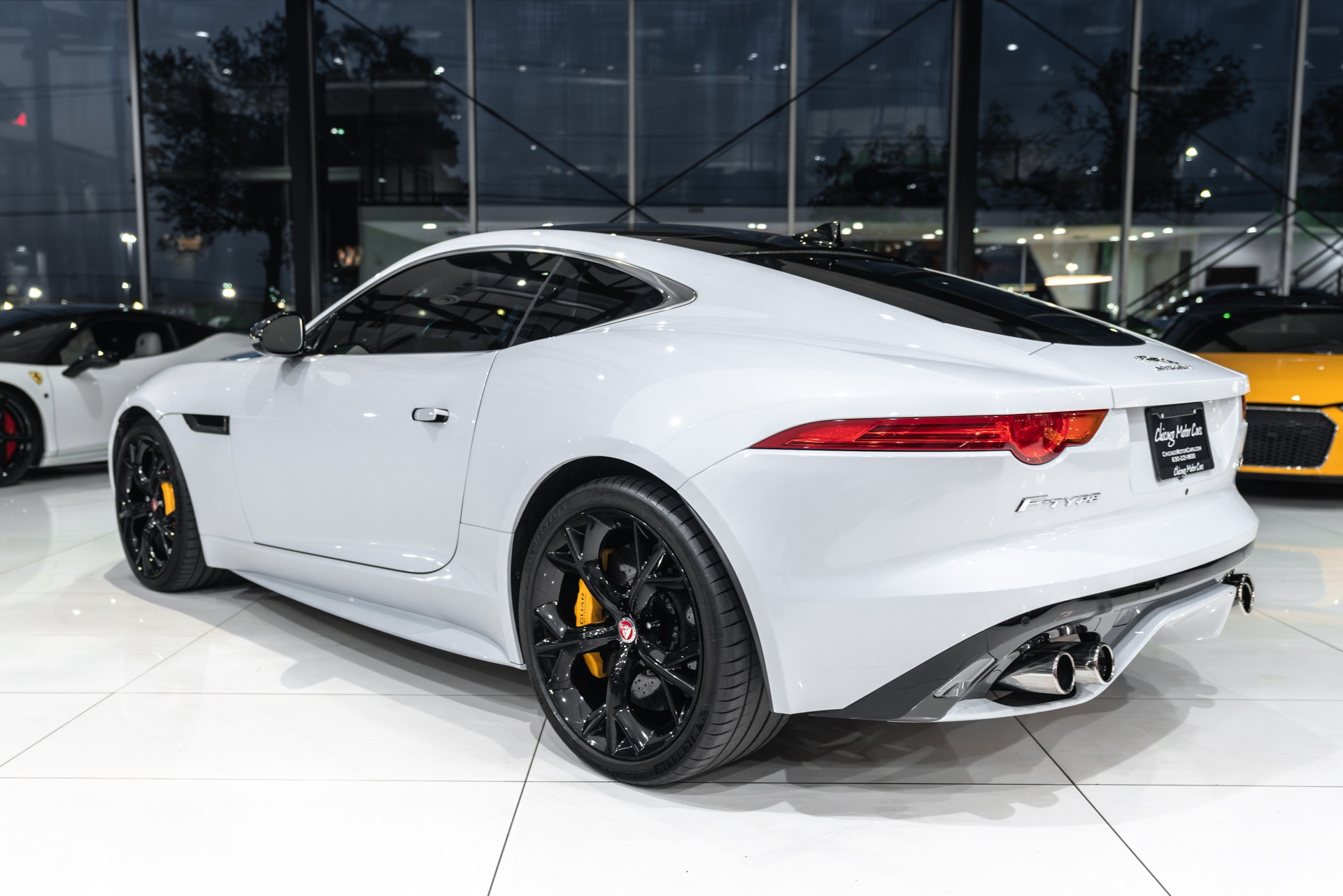 Used-2016-Jaguar-F-TYPE-R-Coupe-124K-MSRP-Carbon-Ceramic-Brakes-Carbon-Roof-Extended-Leather