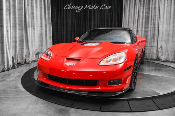 Used-2010-Chevrolet-Corvette-ZR1-3ZR-ONLY-9K-MILES-RARE-Torch-Red-Collector-Quality