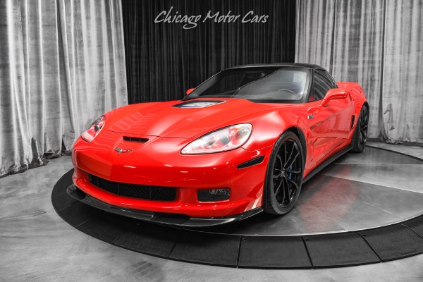 Used-2010-Chevrolet-Corvette-ZR1-3ZR-ONLY-9K-MILES-RARE-Torch-Red-Collector-Quality