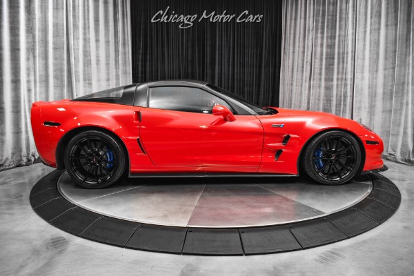 Used-2010-Chevrolet-Corvette-ZR1-3ZR-ONLY-9K-MILES-RARE-Torch-Red-Collector-Quality