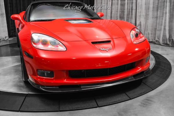 Used-2010-Chevrolet-Corvette-ZR1-3ZR-ONLY-9K-MILES-RARE-Torch-Red-Collector-Quality