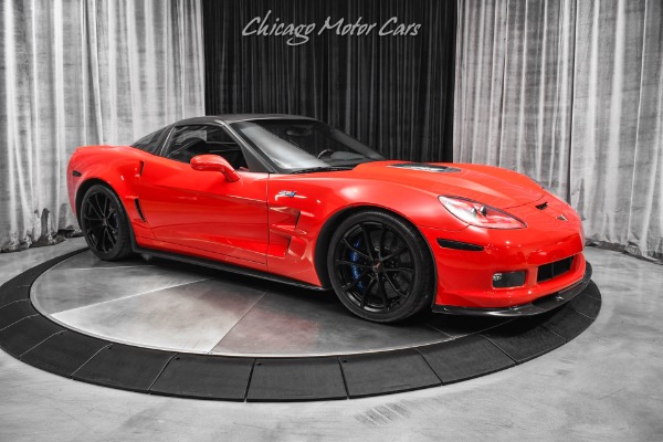 Used-2010-Chevrolet-Corvette-ZR1-3ZR-ONLY-9K-MILES-RARE-Torch-Red-Collector-Quality