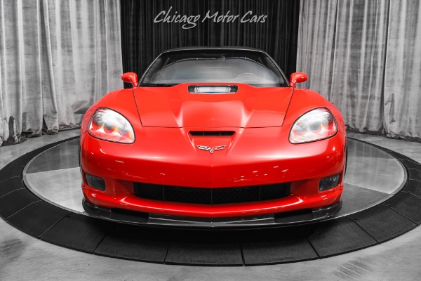 Used-2010-Chevrolet-Corvette-ZR1-3ZR-ONLY-9K-MILES-RARE-Torch-Red-Collector-Quality