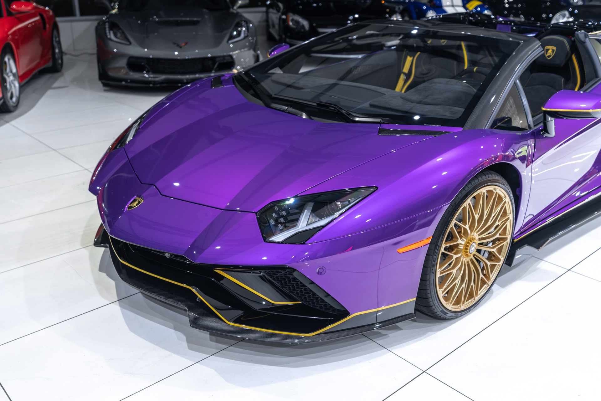 Used-2022-Lamborghini-Aventador-LP780-4-Ultimae-Roadster-Viola-Pasifae-BEST-Color-Last-Aventador-LOADED